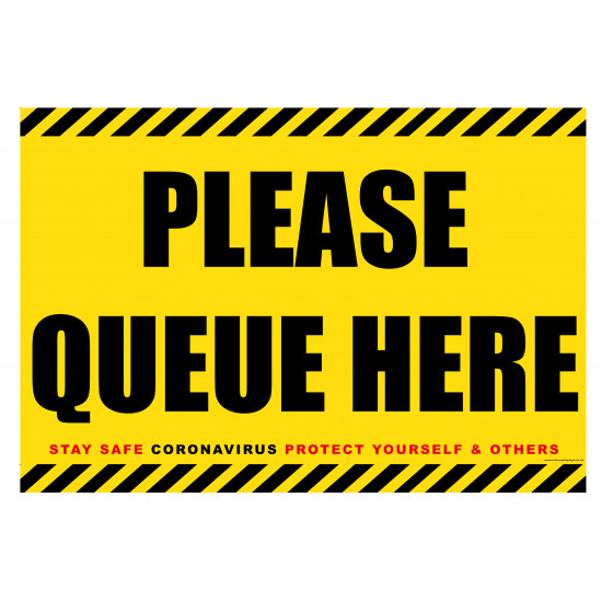 Please Queue Here